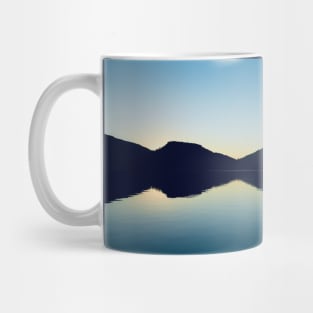 Clear lines in the water / Swiss Artwork Photography Mug